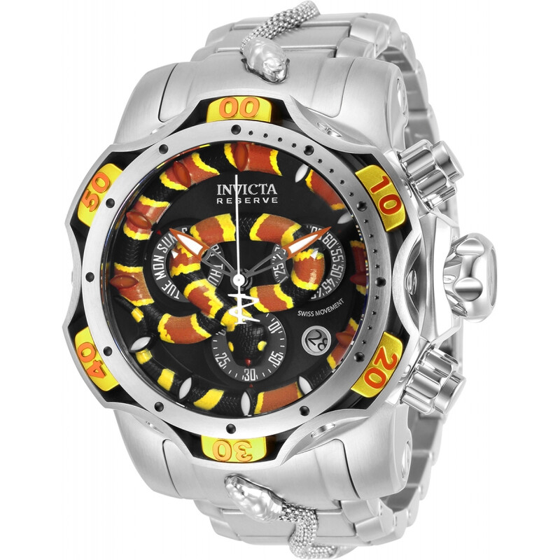 Invicta Reserve Venom Snake Chronograph Quartz Men's Watch 32039