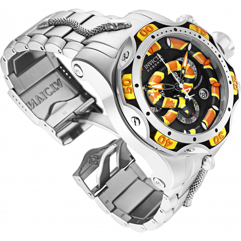 Invicta Reserve Venom Snake Chronograph Quartz Men's Watch 32039