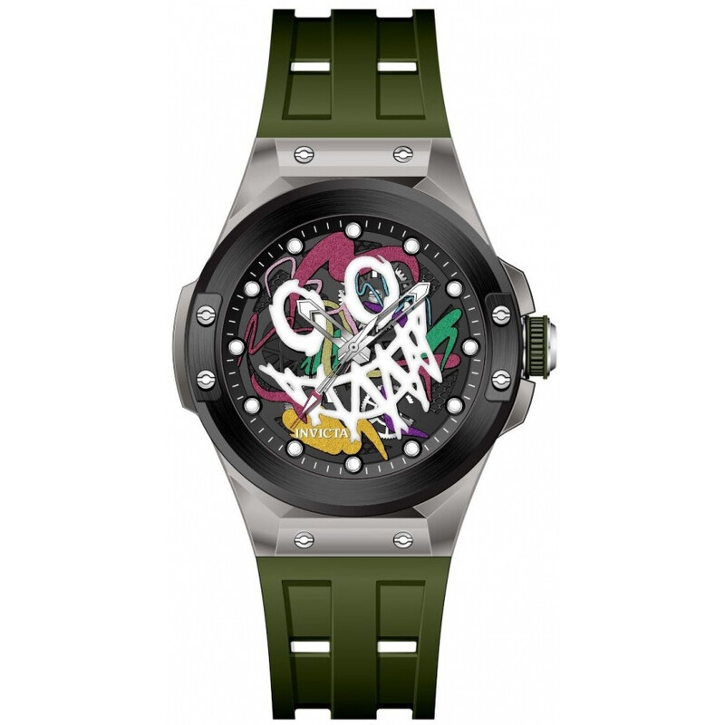 Invicta Sea Base Iridescent and Black Dial Men's Watch 50006