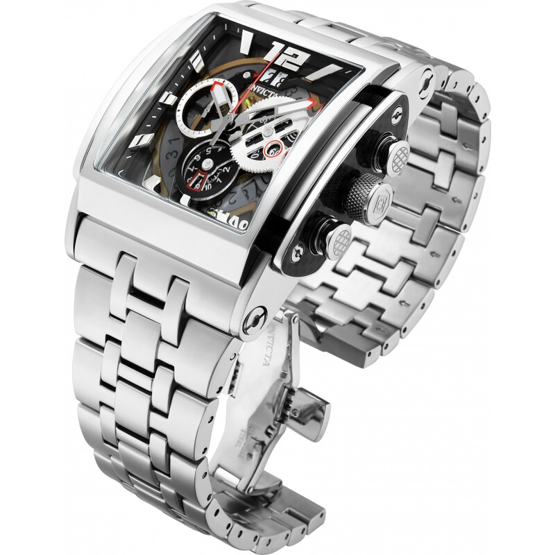 Invicta SHAQ Chronograph Quartz Black Dial Men's Watch 33734