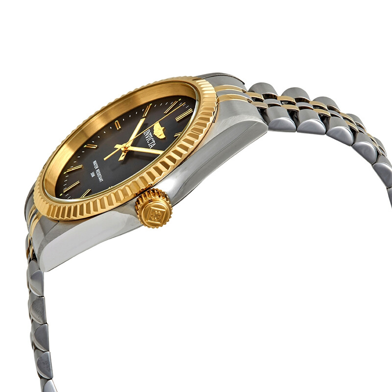 Invicta Specialty Black Dial Two-tone Men's Watch 29377
