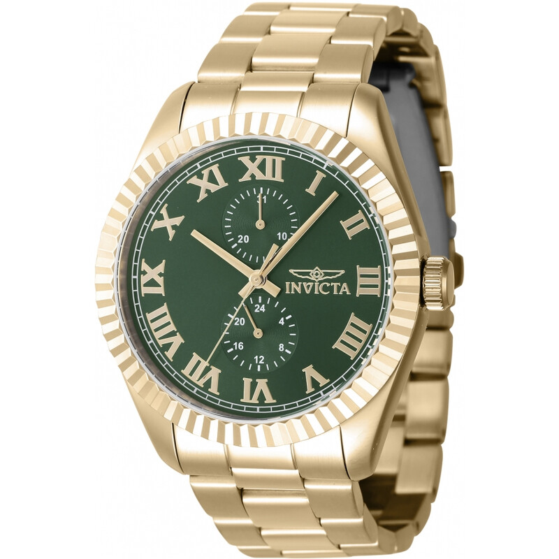 Invicta Specialty GMT Quartz Green Dial Men's Watch 47430