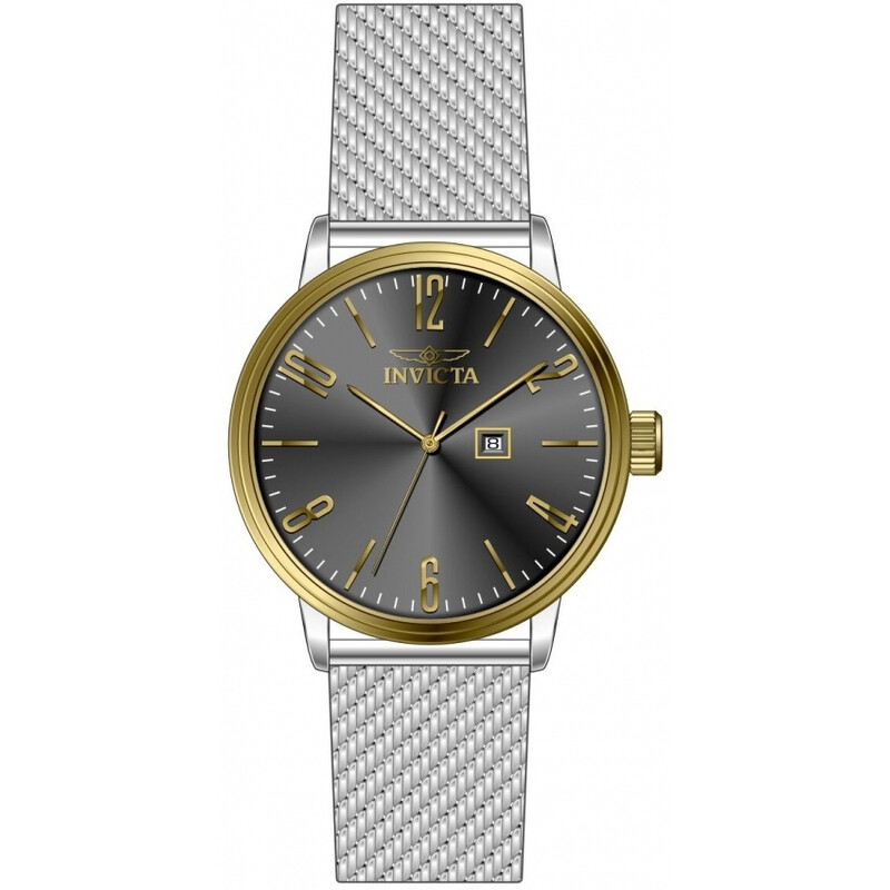 Invicta Specialty Quartz Charcoal Dial Men display picture 3