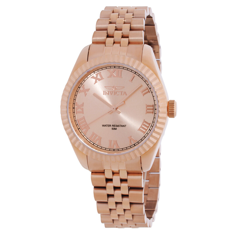Invicta Specialty Quartz Rose Gold Dial Ladies Watch 47419  display picture 1
