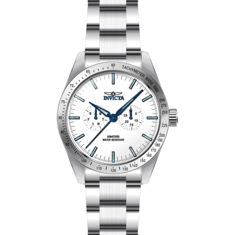 Invicta Specialty Quartz White Dial Men's Watch 45975 886678610501 ...
