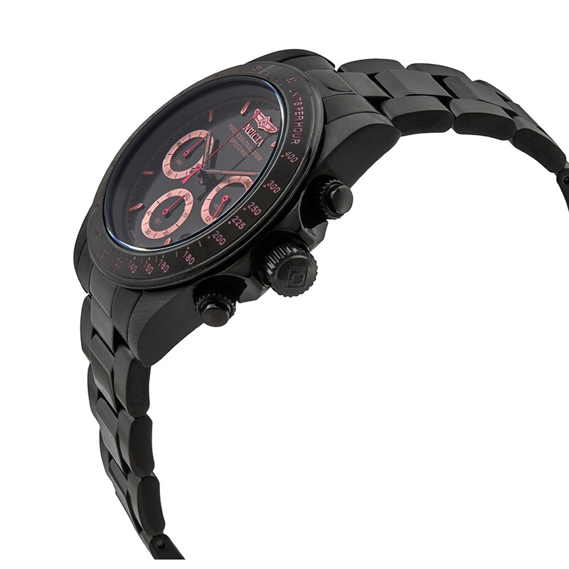 Invicta Speedway Chronograph Quartz Black Dial Men's Watch 27773