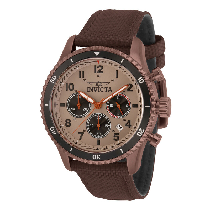 Invicta Speedway Chronograph Quartz Brown Dial Men's Watch 35117 ...