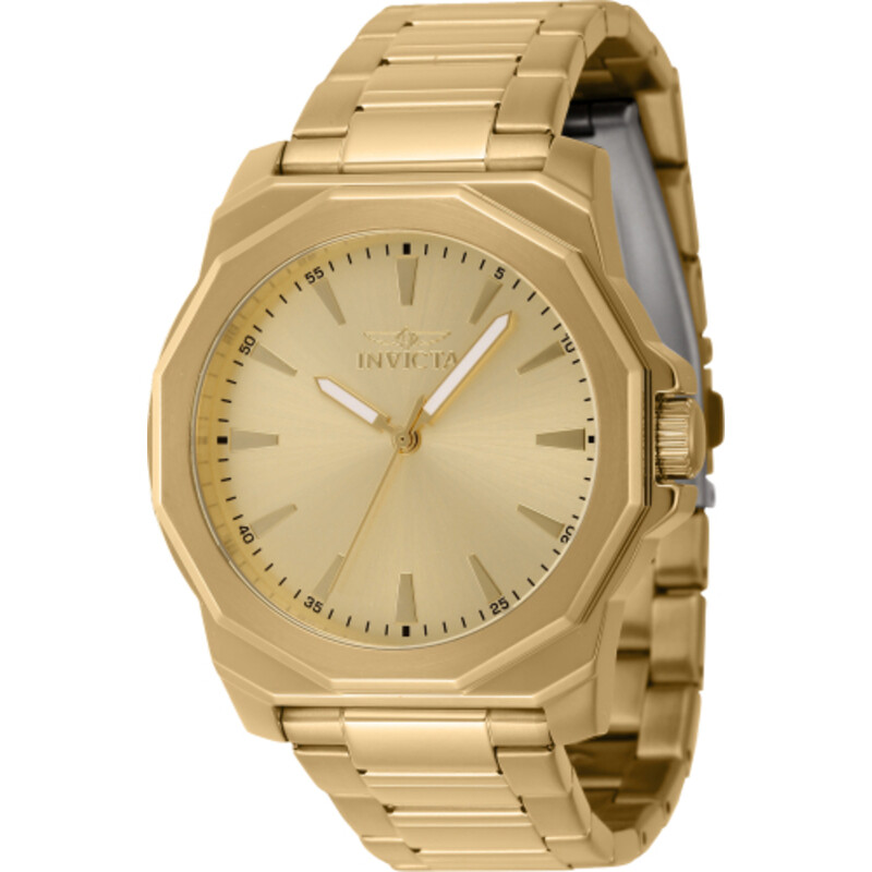 Invicta Speedway Quartz Gold Dial Men's Watch 46840 886678620739