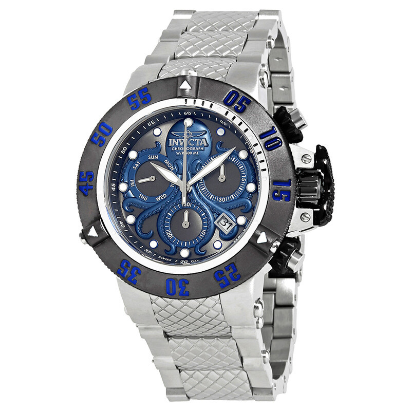 時計 INVICTA SUB AQUA Chronograph Invicta Subaqua Chronograph Grey Dial Men's Watch 26133