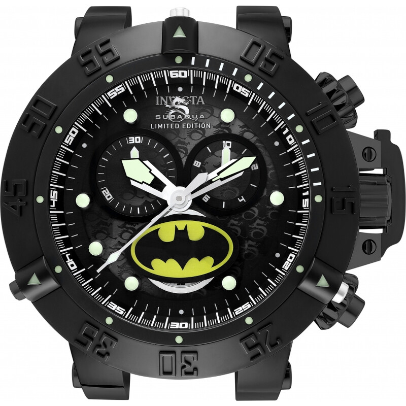 Invicta Subaqua DC Comics Batman Chronograph Quartz Wall Clock