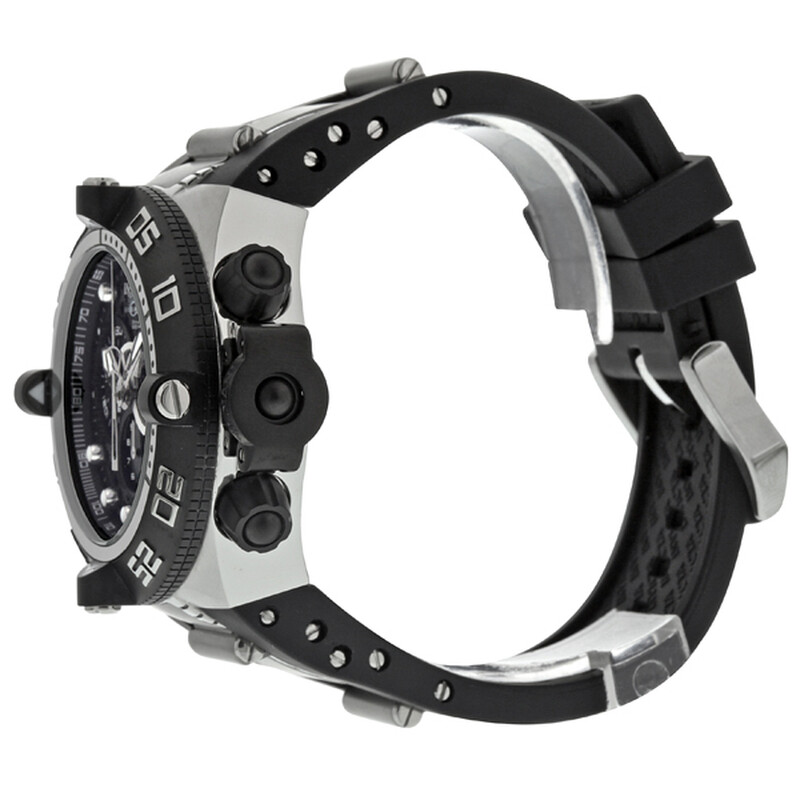 Invicta Subaqua Noma IV Black Dial Chronograph Stainless Steel