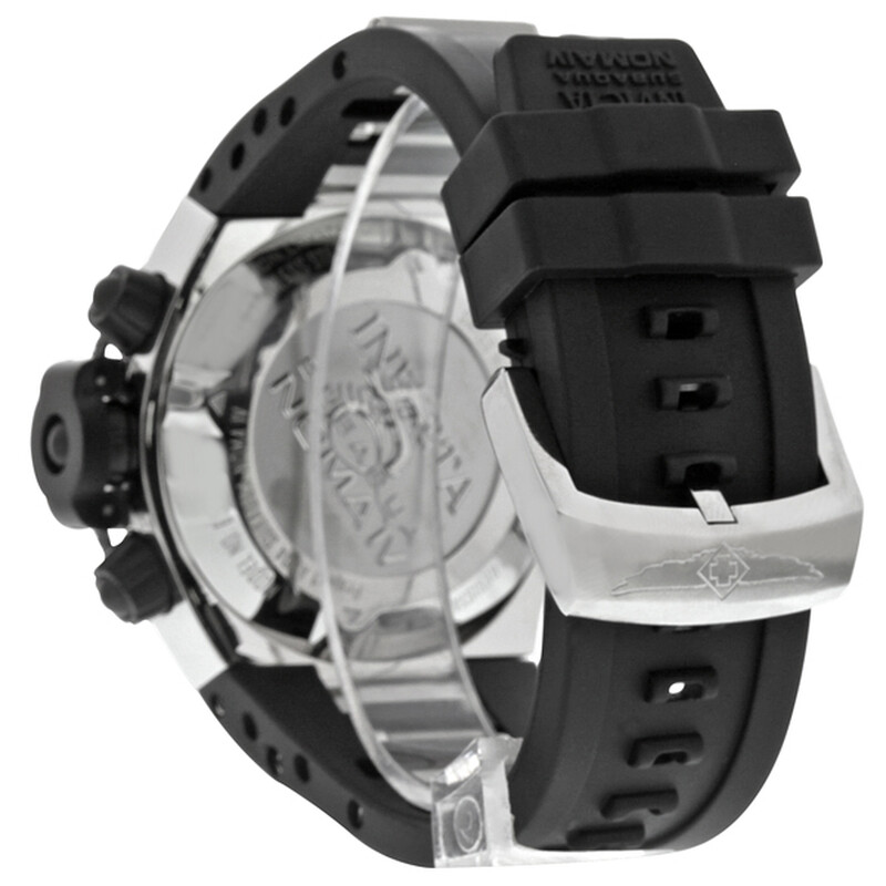 Invicta Subaqua Noma IV Black Dial Chronograph Stainless Steel