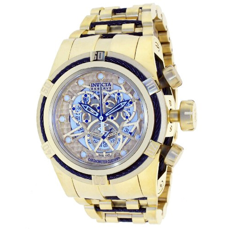 Invicta Swiss COSC Zeus Bolt Reserve Chronograph Men's Watch 12903