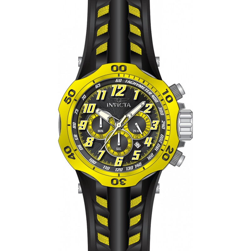 Invicta Venom Hydra Chronograph GMT Quartz Men's Watch 48236