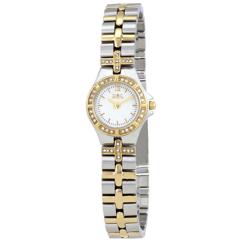 Invicta Two-Tone Gold and Silver Ladies Bracelet Watch Invicta Pro Diver Lady Blue Dial Two-Tone Gold/Silver  main image 3