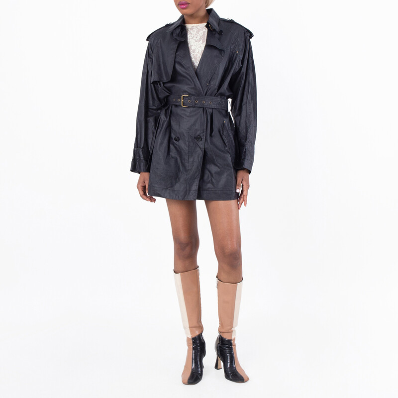 Isabel Marant Womens Franny Mid-Length Trench Coat, Brand Size 36