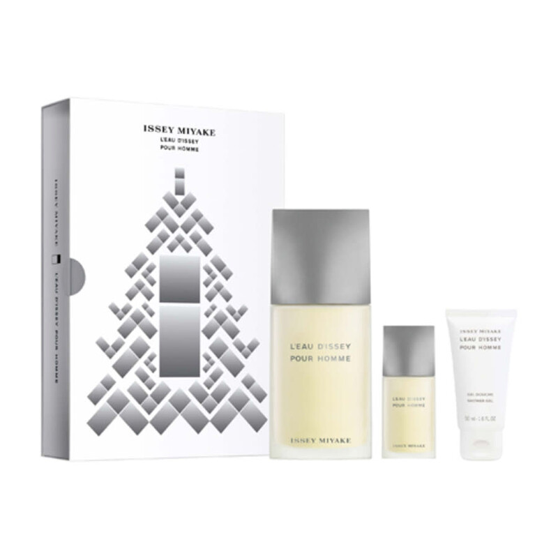 Issey Miyake Men's L'eau D'issey 3pcs EDT Gift Set Fragrances