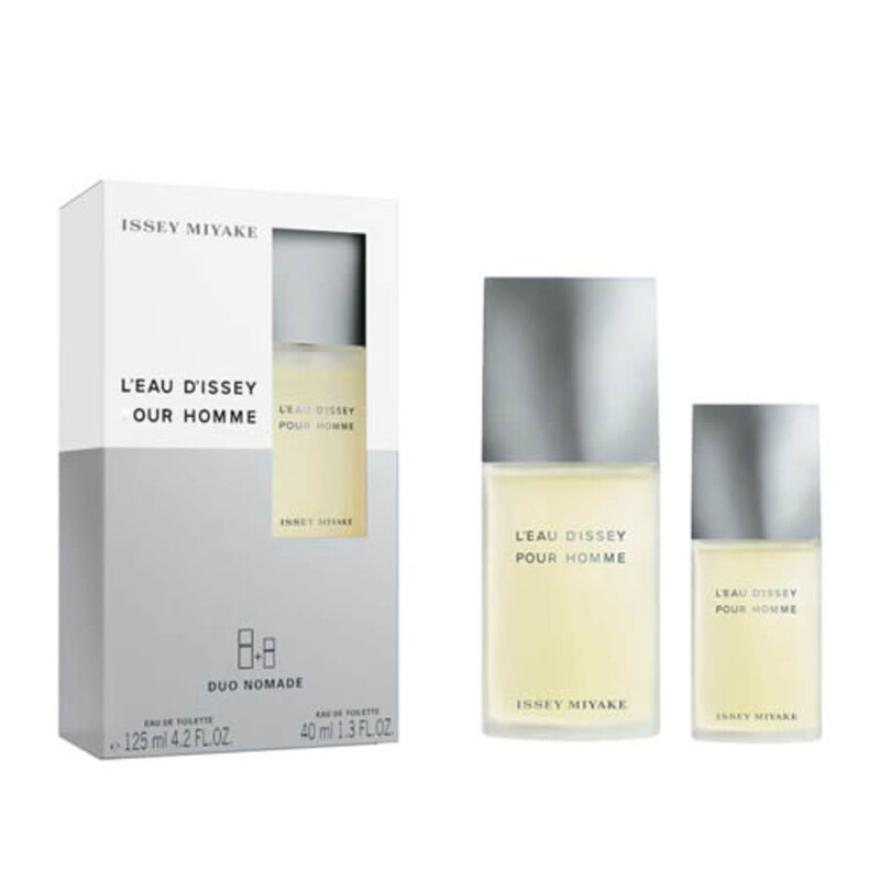 Issey Miyake Men's L'eau D'issey Homme 2pcs EDT Gift Set Fragrances 3423222090920