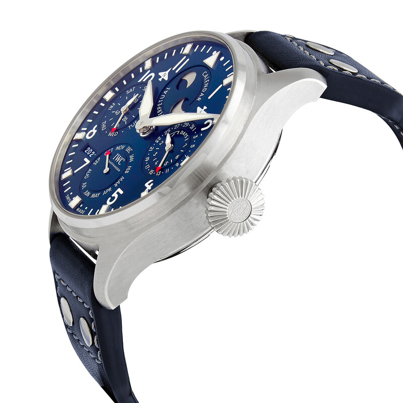 IWC Big Pilot Perpetual Automatic Blue Dial Men's Watch IW503605