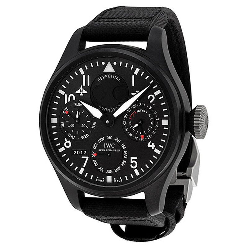 IWC Big Pilot Perpetual Top Gun Black Dial Men's Watch 5029-02