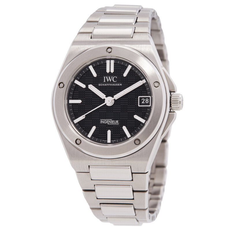 IWC Ingenieur Automatic Black Dial Watch