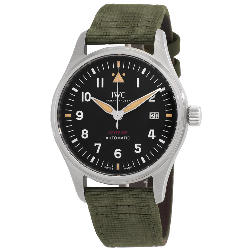 IWC Pilots Automatic Black Dial Men's Watch IW326805 - Watches