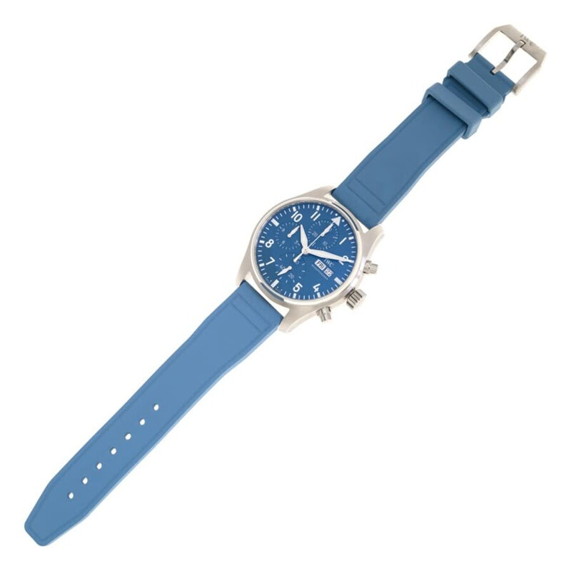 IWC Pilots Chronograph Automatic Blue Dial Men's Watch IW388117