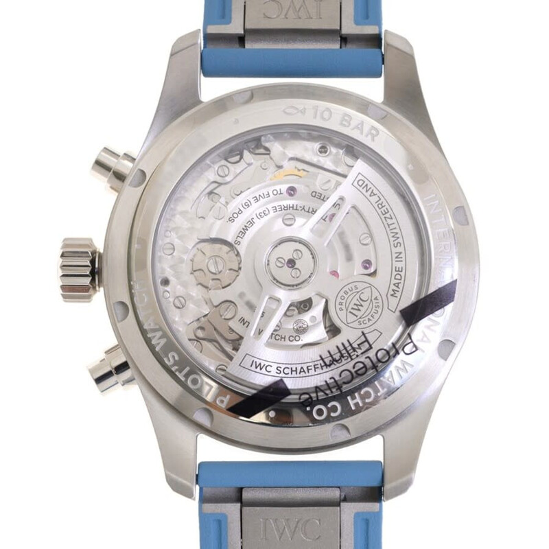 IWC Pilots Chronograph Automatic Blue Dial Men's Watch IW388117