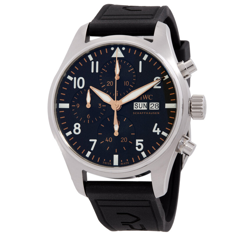 IWC Pilots Chronograph IWC Apxgp Automatic Black Dial Watch