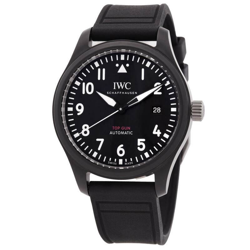 IWC Pilot's Top Gun Automatic Black Dial Men's Watch IW326906