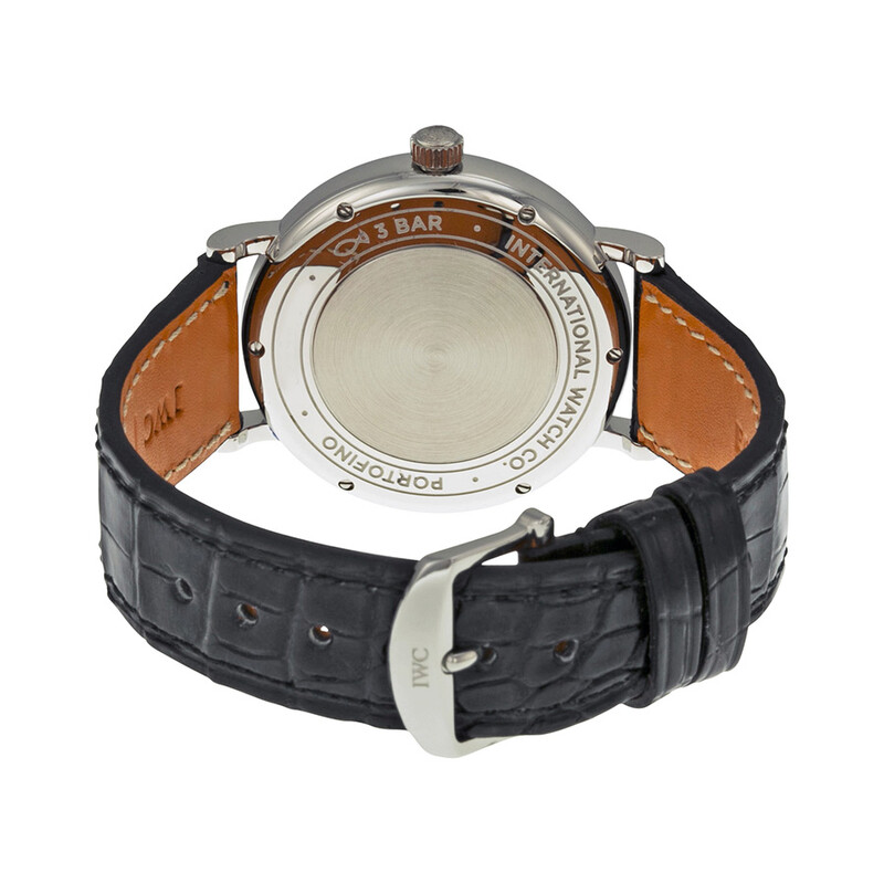 IWC SCHAFFHAUSEN Portofino IW458102 12P diamond Automatic Boy\'s Watch_950675 IWC Portofino Automatic Diamond Black Dial Unisex Watch  main image 2