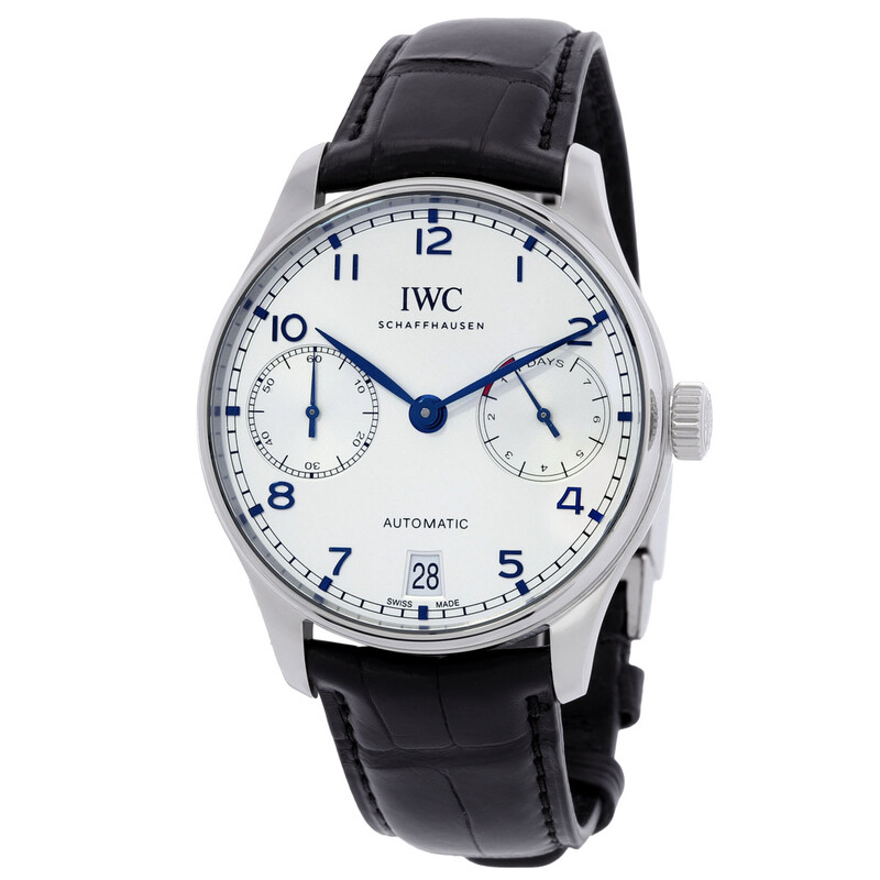 IWC Portugieser Automatic Silver Dial Men's Watch IW500705 IW500705 ...