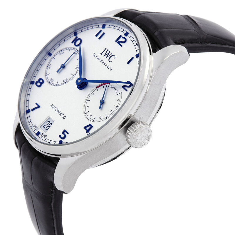 IWC Portugieser Automatic Silver Dial Men's Watch IW500705 IW500705 ...