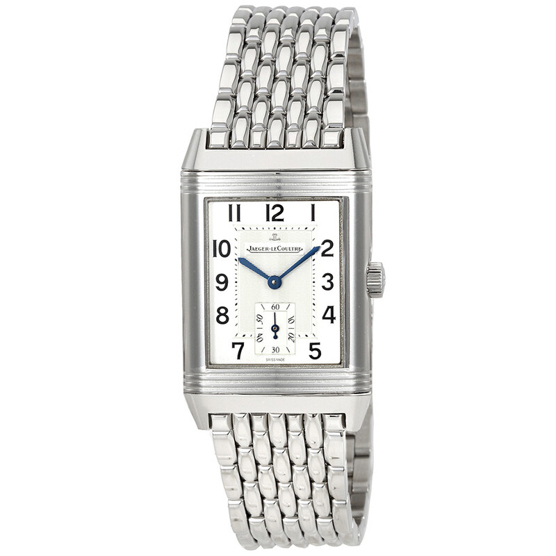 Jaeger LeCoultre Reverso Grande Taille Silver Dial Men's Watch