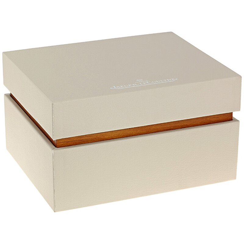 Jaeger LeCoultre White Dial White Leather Ladies Watch Q7068421