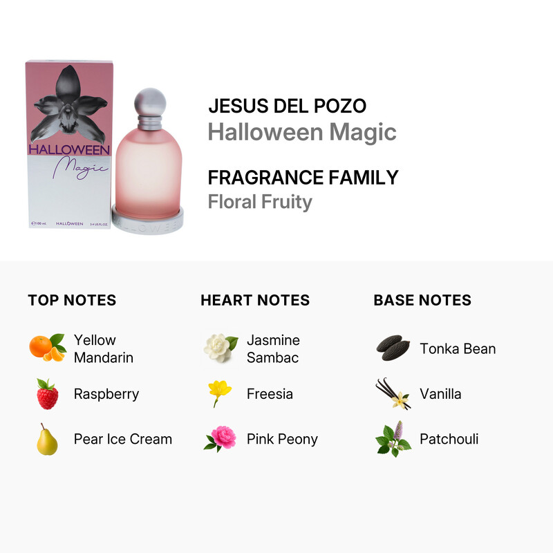 Jesus Del Pozo J.Del Pozo Ladies Halloween Magic EDT Spray 3.4 oz