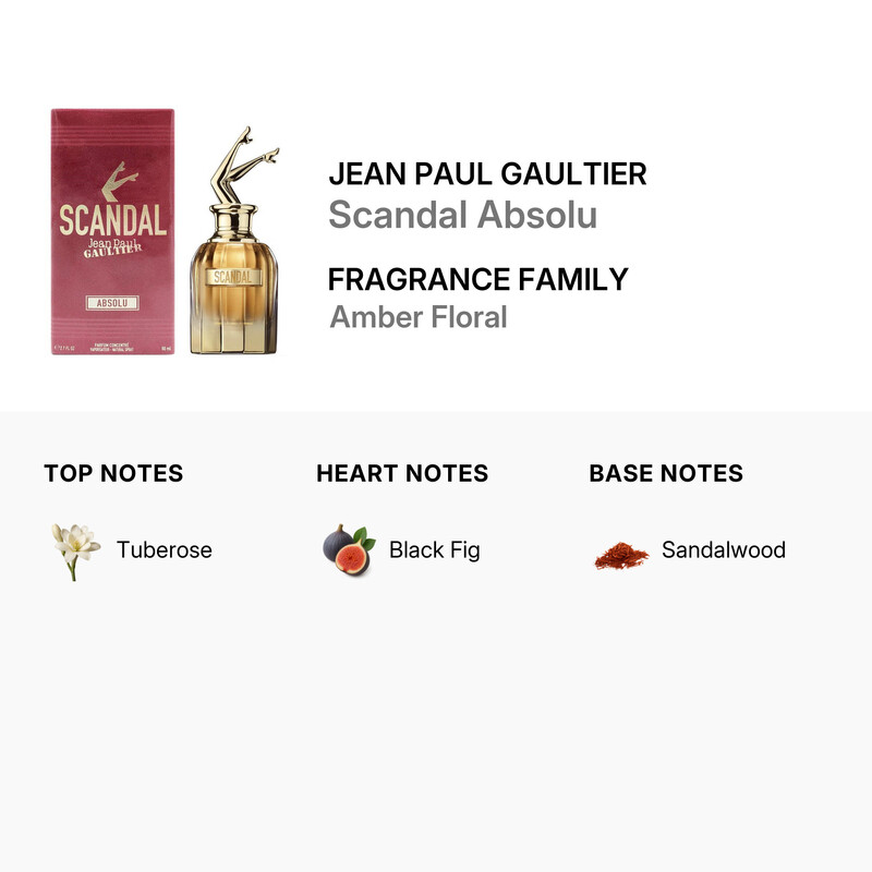 Jean Paul Gaultier Ladies Scandal Absolu Parfum 2.7 oz Fragrances