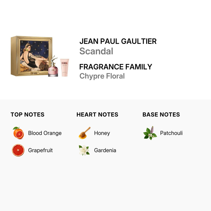 Jean Paul Gaultier Ladies Scandal Gift Set Fragrances