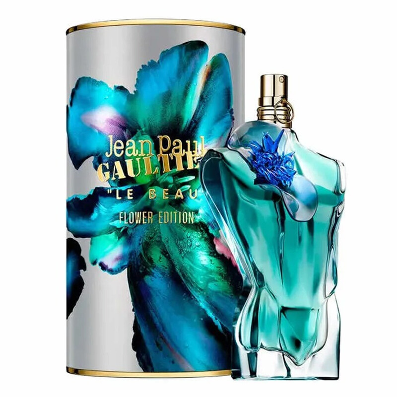 Jean Paul Gaultier Men's Le Beau Flower Edition EDP 4.2 oz Fragrances 8435415102537