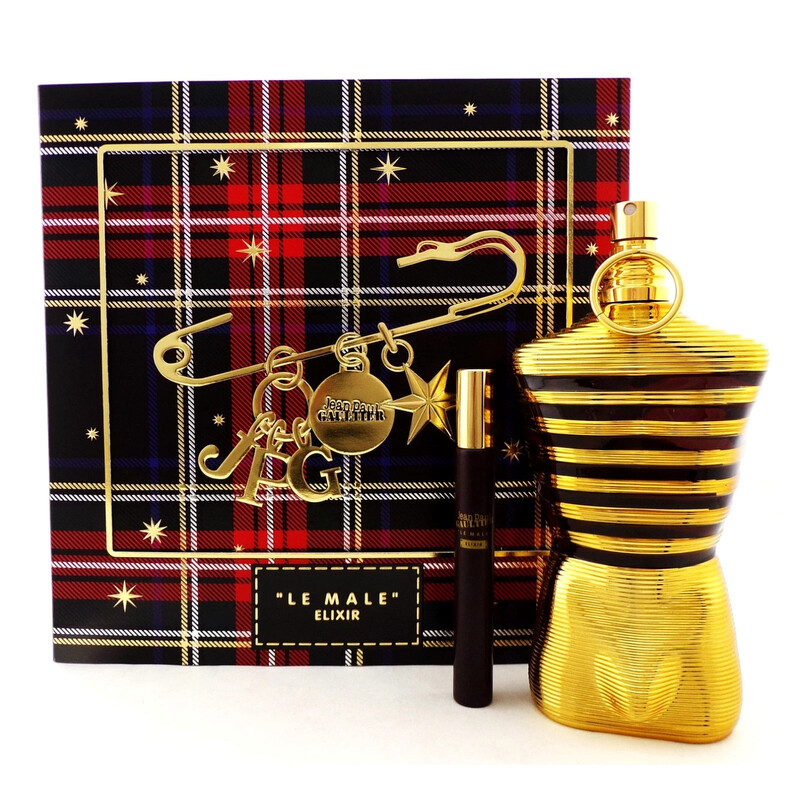 Jean Paul Gaultier Men's Le Male Elixir Gift Set Fragrances 8435415113175