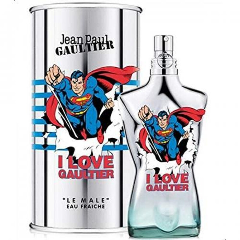 Jean Paul Gaultier Men's Le Male Superman Eau Fraiche EDT Spray