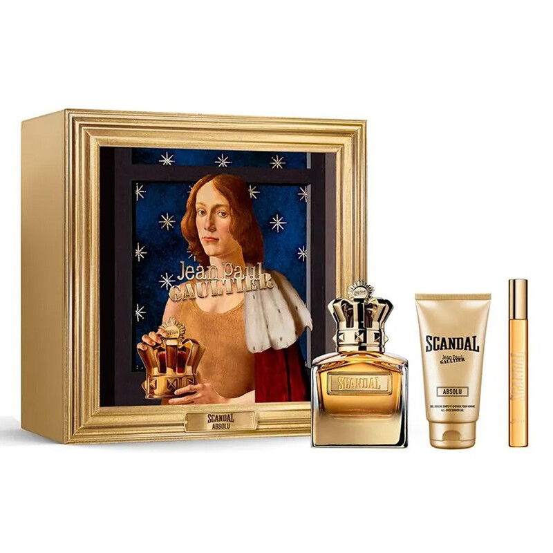 Jean Paul Gaultier Men's Scandal Absolu Gift Set Fragrances