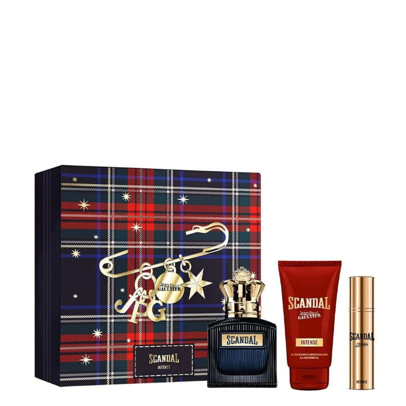 Jean Paul Gaultier Men's Scandal Pour Homme Intense 3pcs EDP Gift Set Fragrances 8435415113243