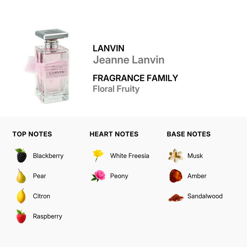 Lanvin Jeanne Lanvin by Lanvin EDP Spray 1.7 oz (w) 3386460010405