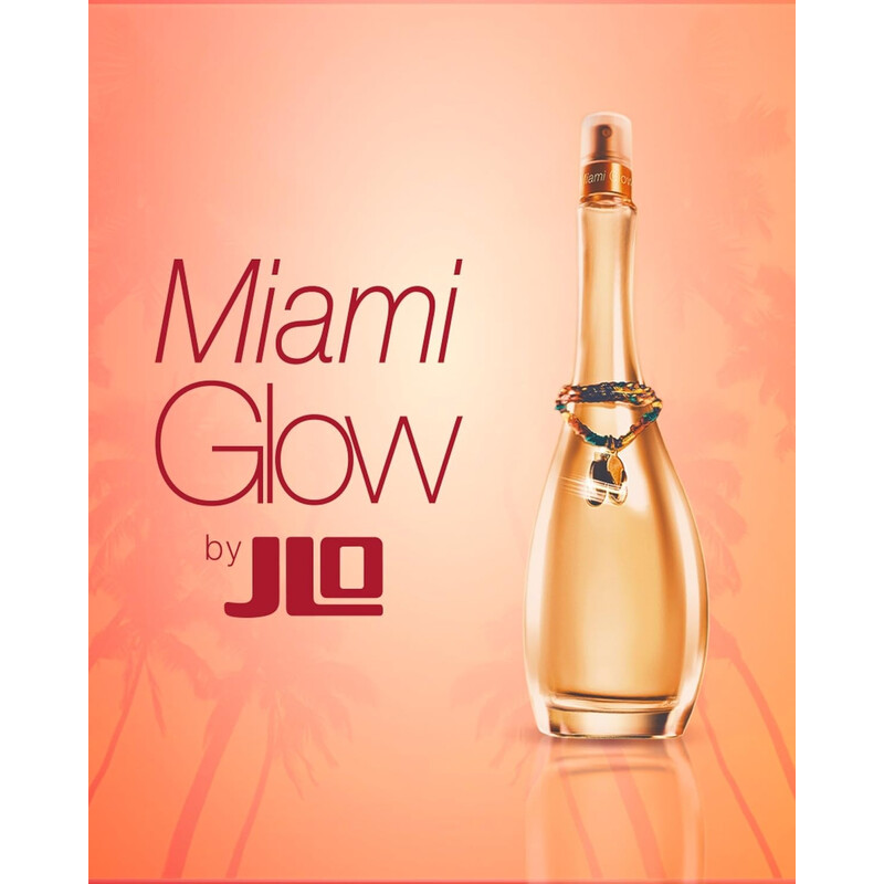 Jennifer Lopez Ladies Miami Glow EDT Spray 3.4 oz Fragrances