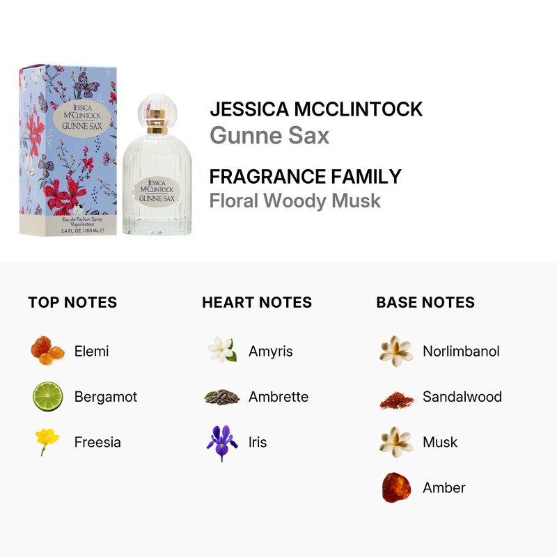 Jessica Mcclintock Ladies Gunne Sax EDP Spray 3.4 oz Fragrances