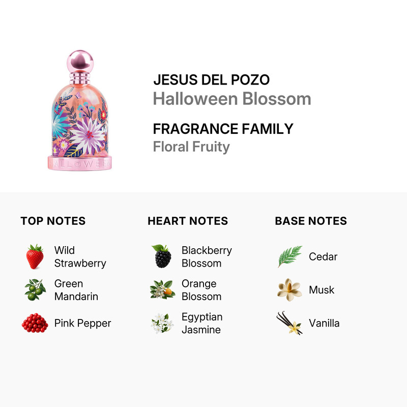 Jesus Del Pozo Ladies Halloween Blossom EDT Spray 3.4 oz