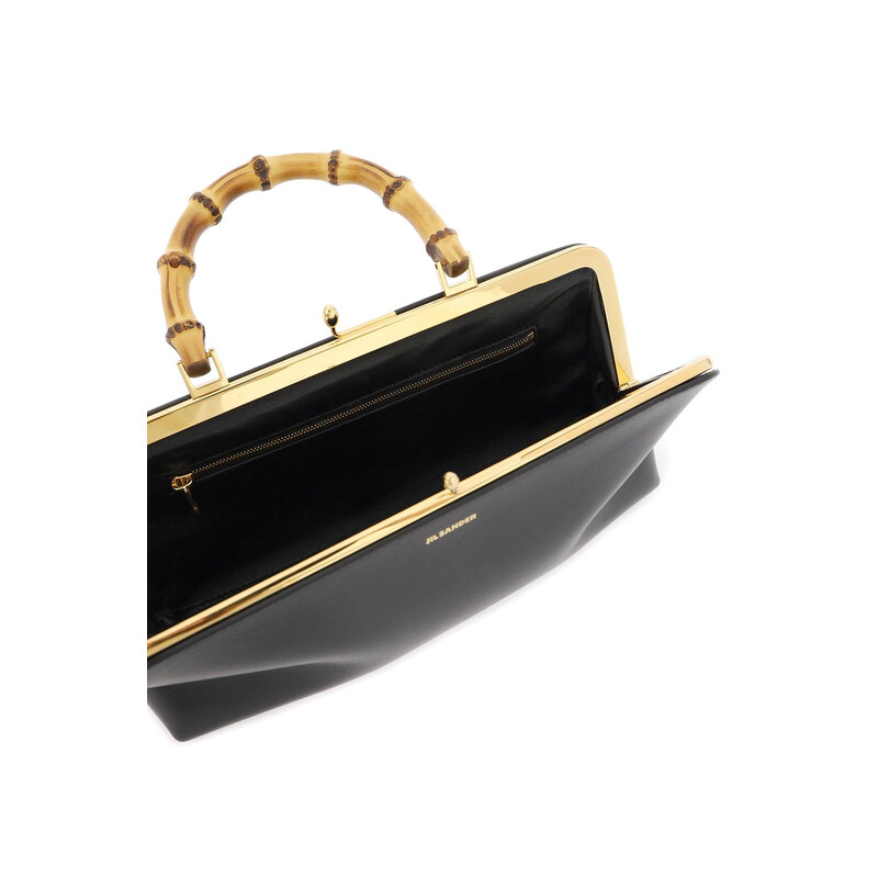 Jil Sander Black Small Goji Bamboo Bag J07WD0020P4866_001