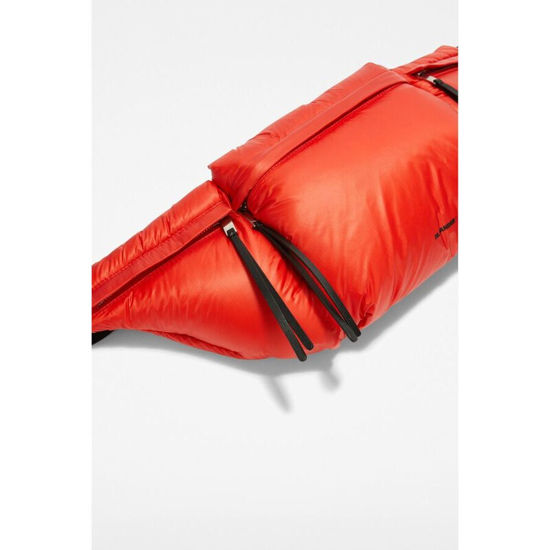 Jil Sander Women'S Poppy Red Padded Pouch Bag J42WB0013_P6096_626