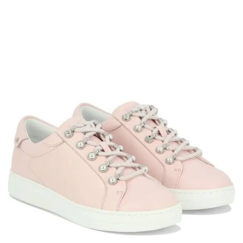 Jimmy Choo Antibes Pearl-Embellished Sneakers, Brand Size 38.5